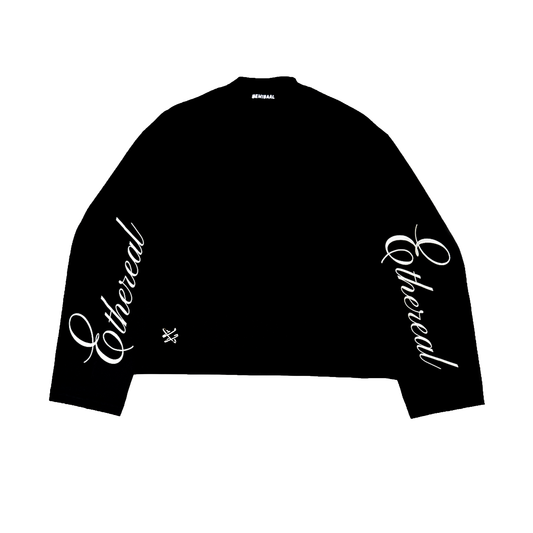 BLACK ETHEREAL LONG SLEEVE
