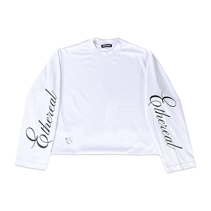 WHITE ETHEREAL LONG SLEEVE