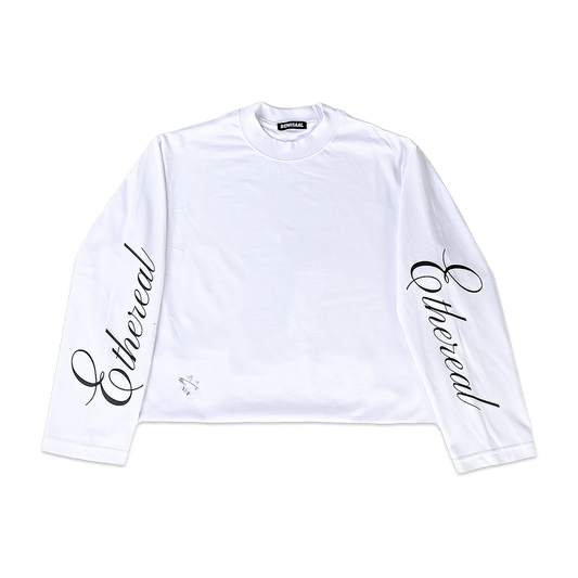 WHITE ETHEREAL LONG SLEEVE